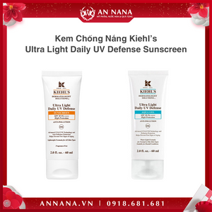 Kem Chống Nắng Kiehl’s Ultra Light Daily UV Defense Sunscreen