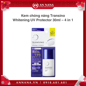 Kem chống nắng Transino Whitening UV Protector 30ml –  4 in 1