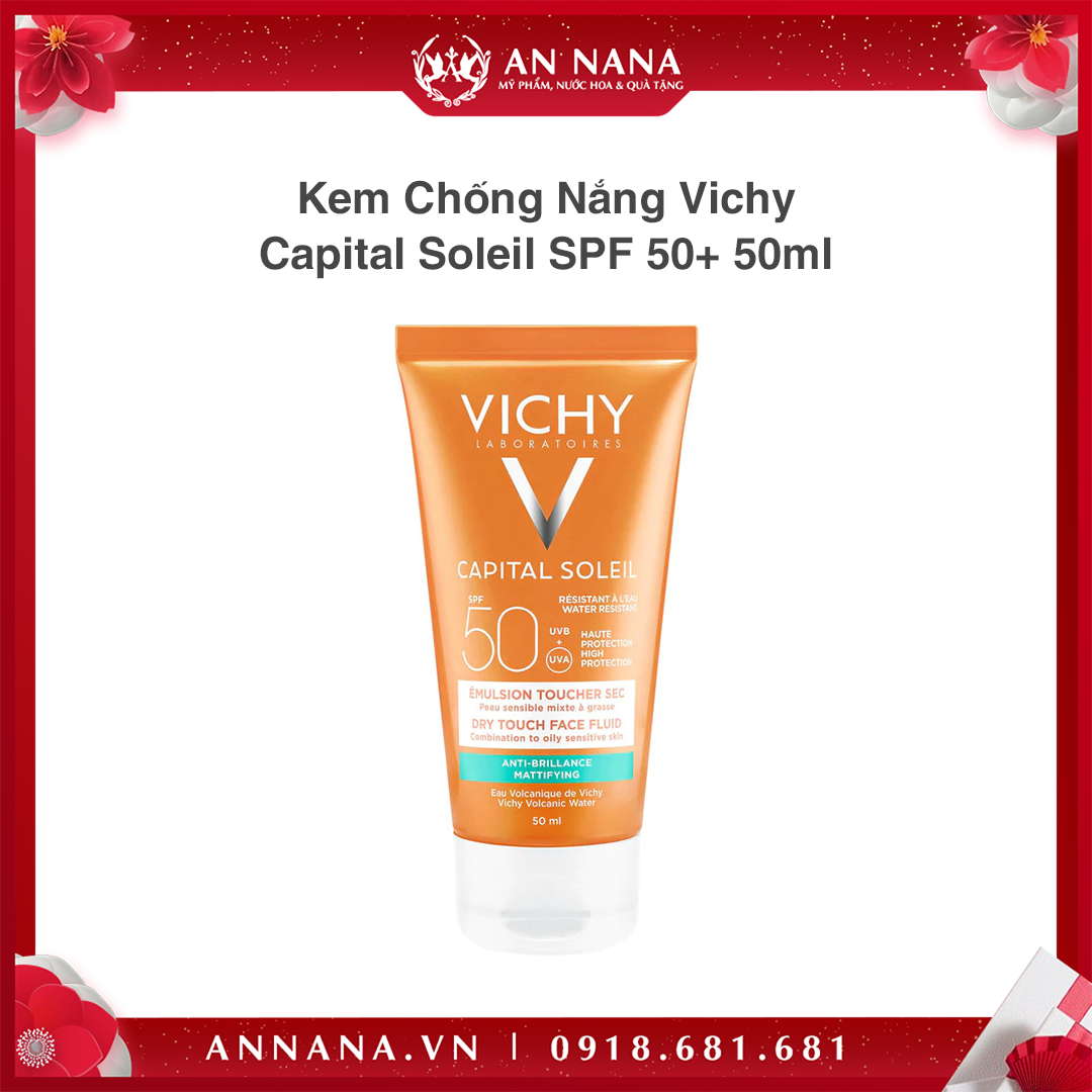 Kem Chống Nắng Vichy Ideal Soleil SPF 50+ 50ml