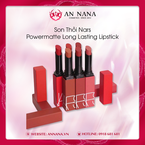 Son Thỏi Nars Powermatte Long Lasting Lipstick