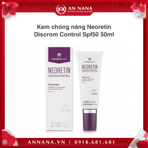 Kem chống nắng Neoretin Discrom Control Spf50 50ml