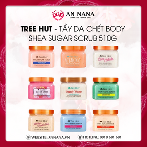 Tẩy Da Chết Body Tree Hut Shea Sugar Body Scrub 510g