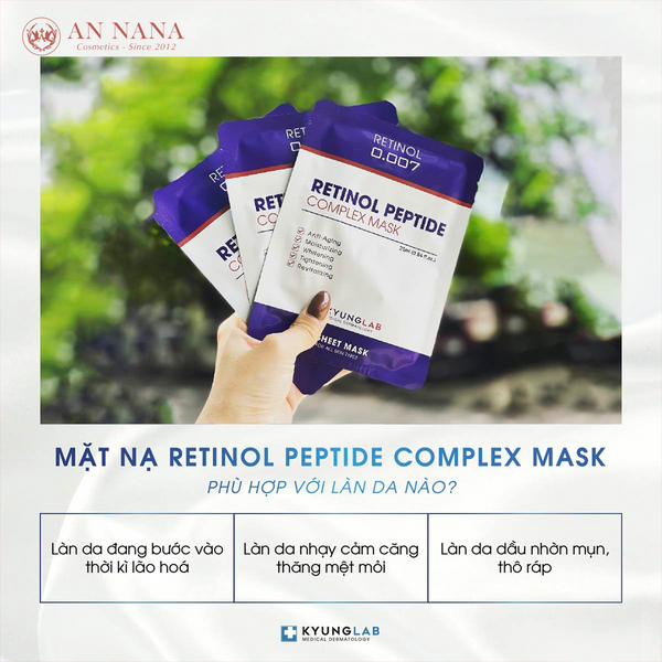 Mặt nạ Retinol Kyung Lab 0.007 (miếng)