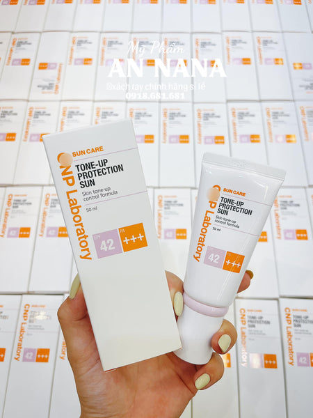 (Best Seller) Kem chống nắng CNP nâng tone SPF 42