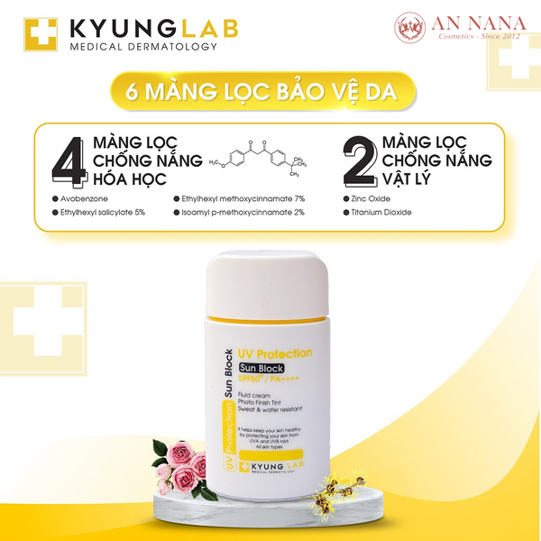 Kem chống nắng 6 màng lọc Kyung Lab 50ml