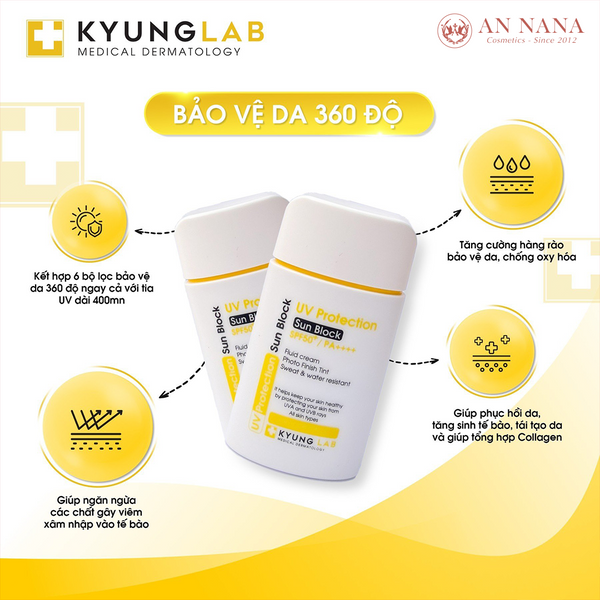 Kem chống nắng 6 màng lọc Kyung Lab 50ml