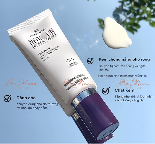 Kem chống nắng Neoretin Discrom Control Spf50 50ml