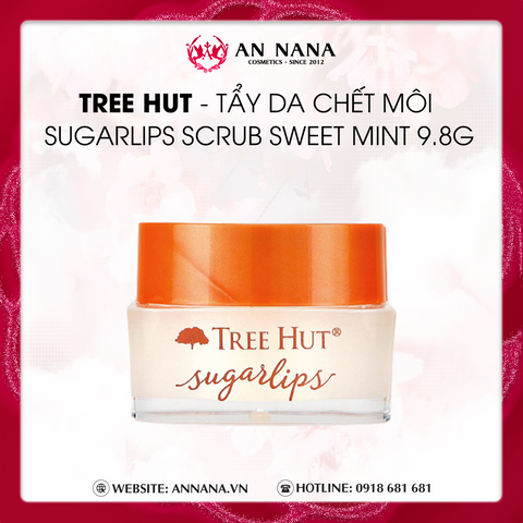 TẨY TẾ BÀO CHẾT MÔI TREE HUT SUGARLIPS LIP SCRUB SWEET MINT 9.8G