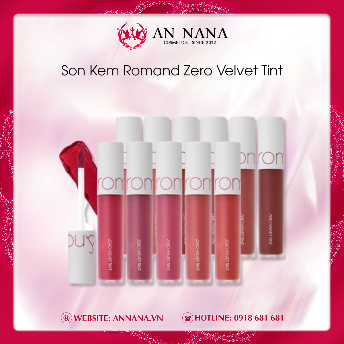 Son Kem Romand Zero Velvet Tint