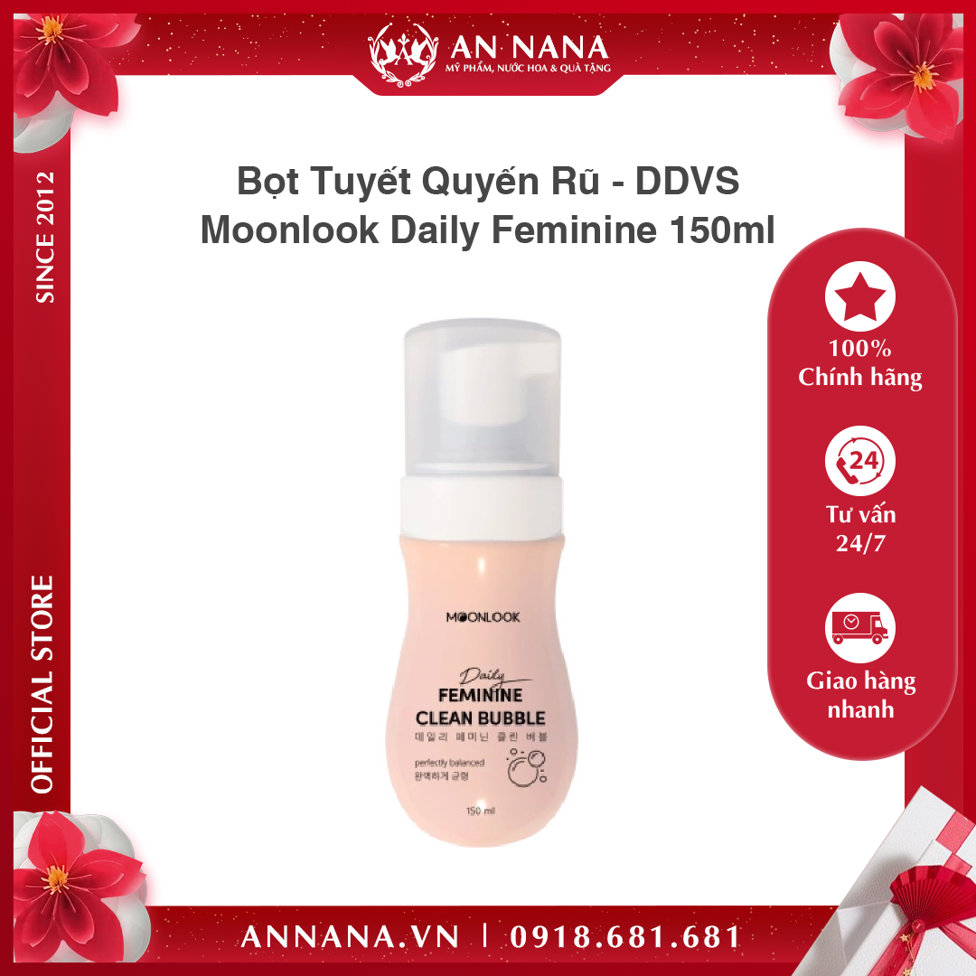 Bọt Tuyết Quyến Rũ - DDVS Moonlook Daily Feminine 150ml