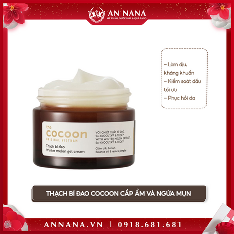 Kem dưỡng Thạch bí đao Cocoon 30ml