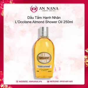 Dầu Tắm Hạnh Nhân LOccitane Almond Shower Oil 250ml