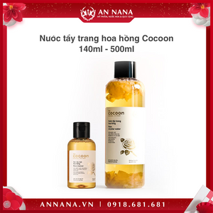 Nước tẩy trang hoa hồng Cocoon 140ml - 500ml