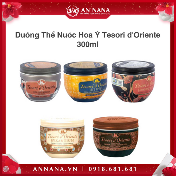 Dưỡng Thể Nước Hoa Ý Tesori d'Oriente 300ml