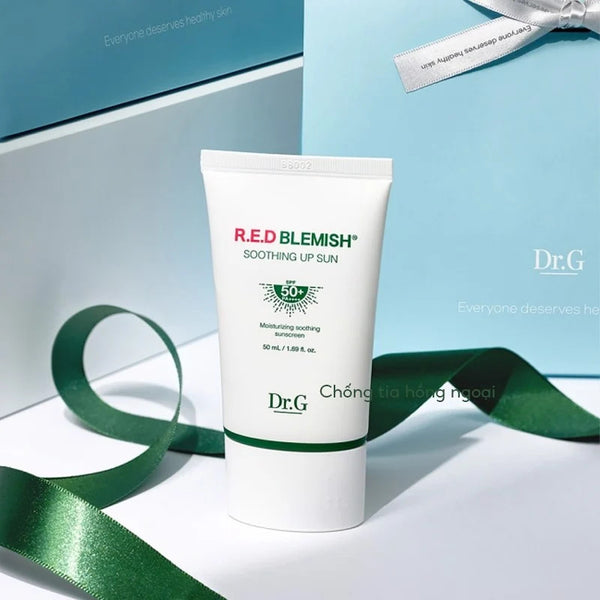 Kem chống nắng Dr.G Green Mild Up, Brightening Up, Red Blemish Soothing Up Sun DR G