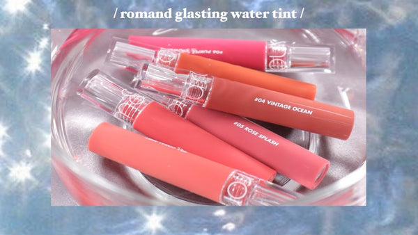 Son Tint Nước Siêu Lì, Lâu Trôi Romand Glasting Water Tint