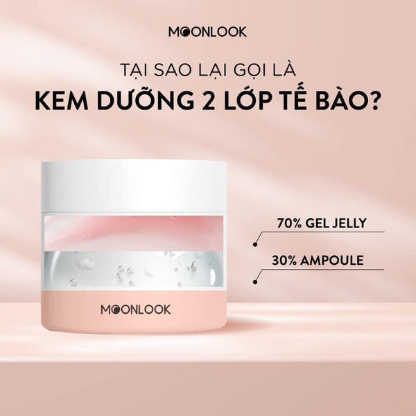 Kem Dưỡng Trắng Phục Hồi Phức Hợp 2 Lớp MoonLook - 50ml