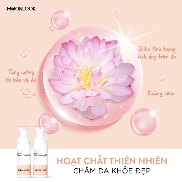 Sữa Rửa Mặt Tạo Bọt BHA MoonLook - 150ml