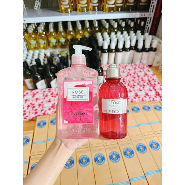 Sữa Tắm Hương Hoa Hồng en Provence Rose 250 - 500ml LOccitane