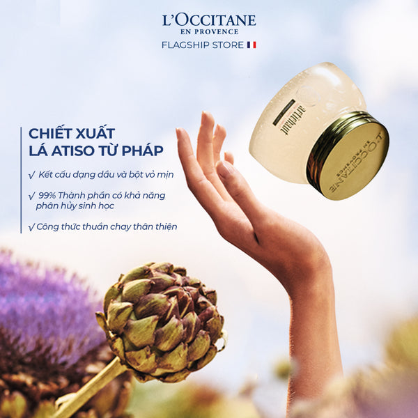 Tẩy Tế Bào Chết Toàn Thân LOccitane- Chiết Xuất Lá Atiso Artichoke Body Scrub 200ml