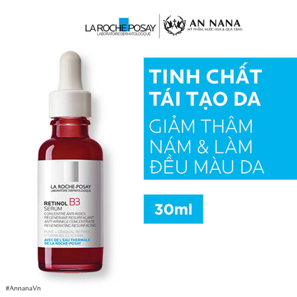 Tinh Chất Giảm Thâm Nám & Nếp Nhăn, Chống Lão Hóa La Roche-Posay Retinol B3 Serum 30ml