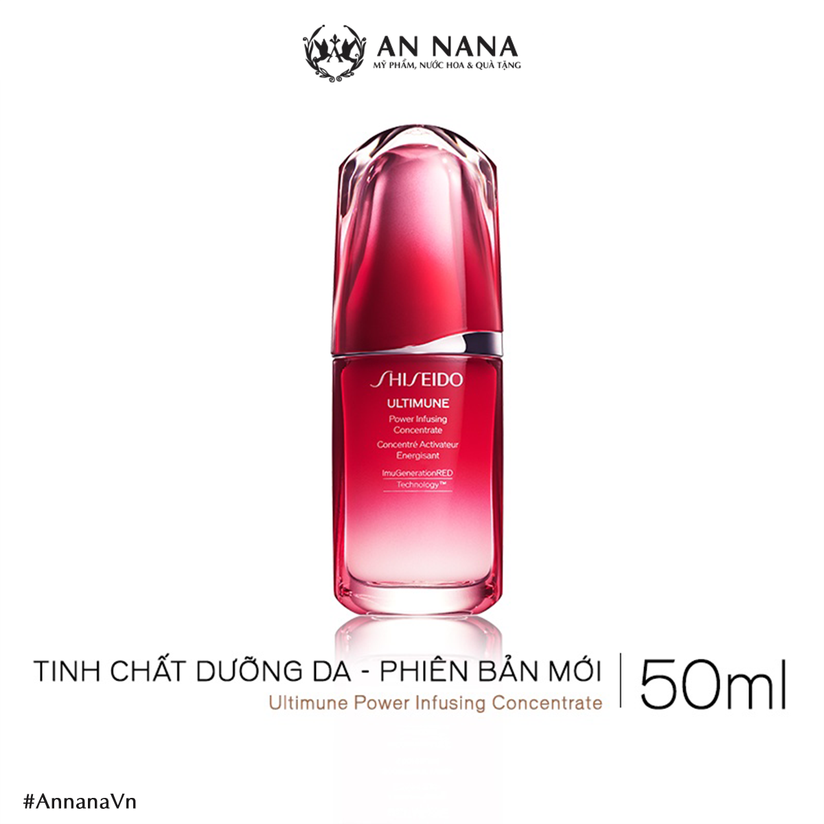 Tinh chất dưỡng da Shiseido Ultimune Power Infusing Concentrate 30ml - An Nana