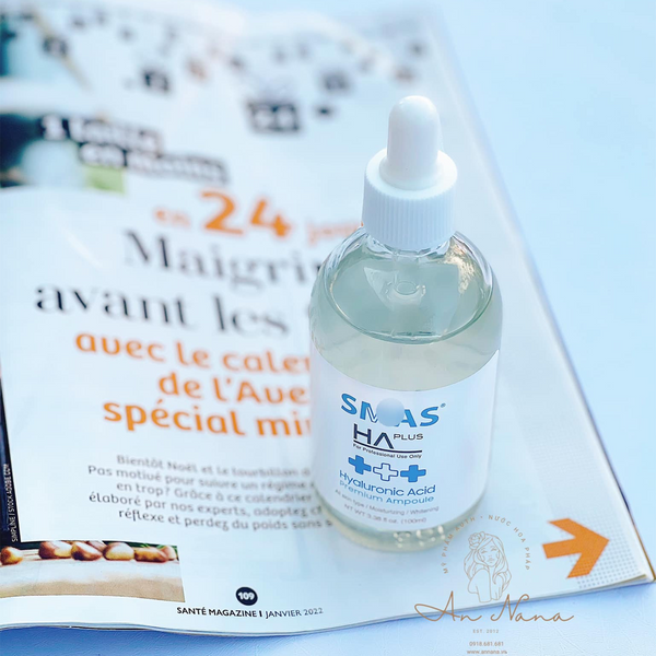 Serum Smas HA Plus Cấp Ẩm - Phục Hồi 100ml