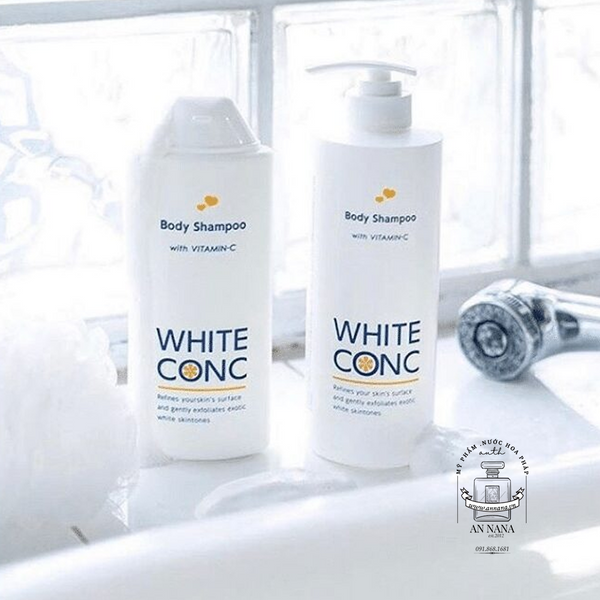 Sữa Tắm Sáng Da White Conc 360ml Body Shampoo