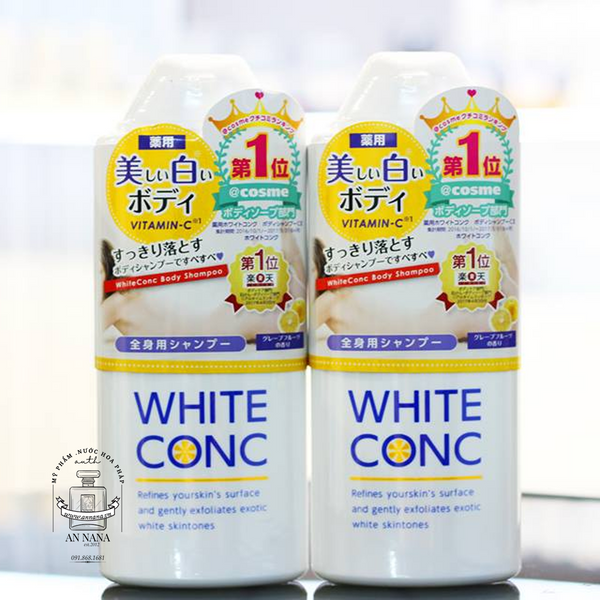 Sữa Tắm Sáng Da White Conc 360ml Body Shampoo