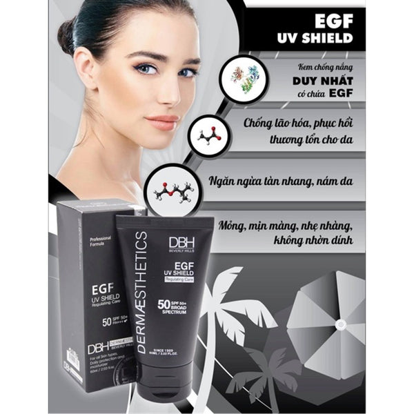 Kem Chống Nắng DBH EGF UV Shield SPF50 PA+++