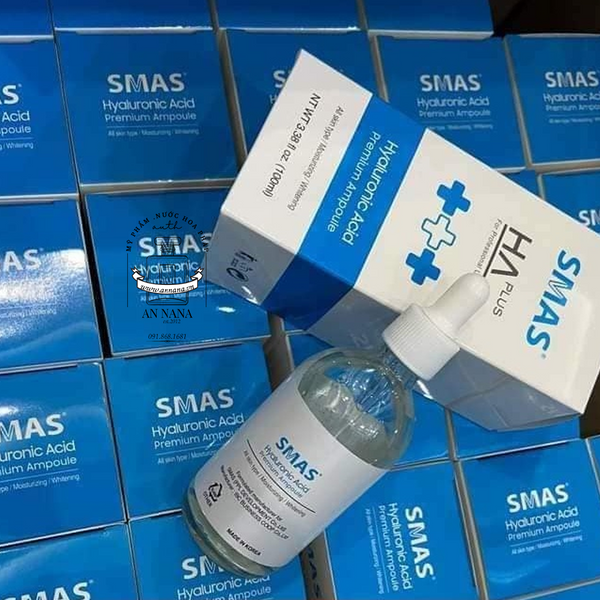 Serum Smas HA Plus Cấp Ẩm - Phục Hồi 100ml