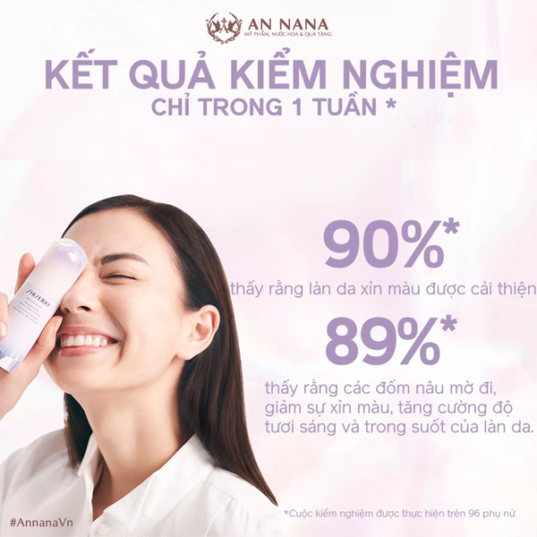 Tinh chất dưỡng da Shiseido White Lucent Illuminating MicroSpot Serum - An Nana