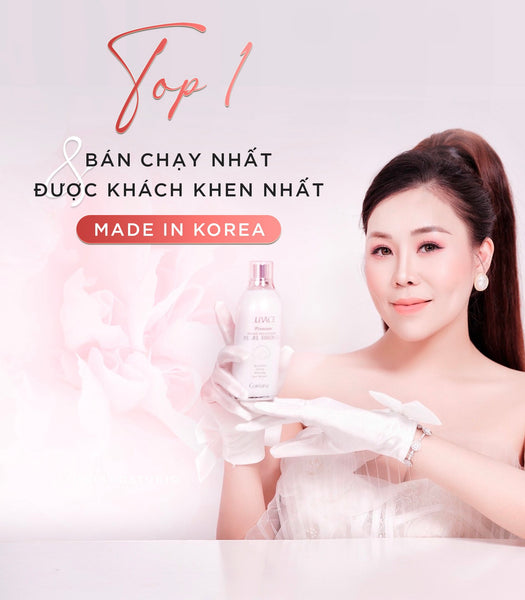 (BEST SELLER) Tinh Chất Dưỡng Trắng Da Cao Cấp Coreana Luvace Brightening Pearl Essence Hàn Quốc 100ml