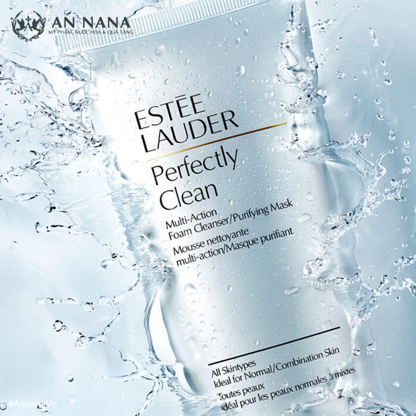 Sữa Rửa Mặt ESTEE LAUDER Perfectly Clean Multi-Action Foam Cleanser/Purifying Mask 150ml