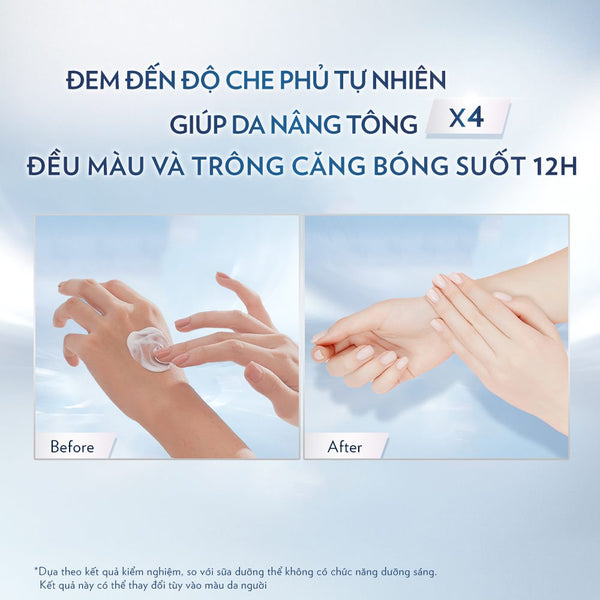 Sữa Dưỡng Thể VASELINE Gluta-Hya Tone Up 4X 300ml